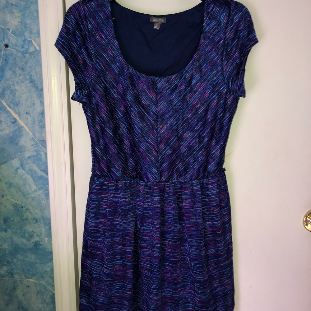 Blue dress